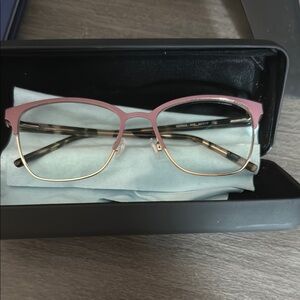 Stylish Pink and Gold DKNY Women's Glasses